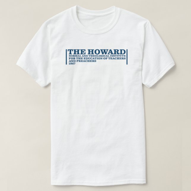 The Howard Normal and Theological Institute T-Shirt (Design vorne)