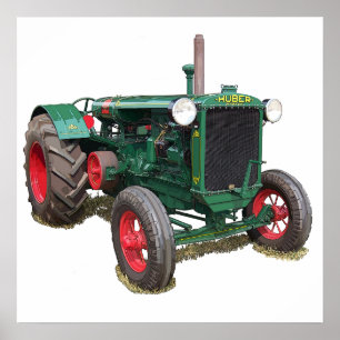 The Huber HK tractor Poster