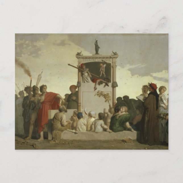 The Human Comedy, c.1852 Postkarte (Vorderseite)