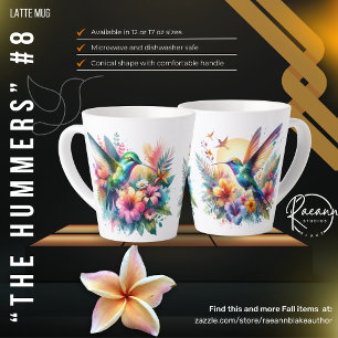 "The Hummers" #8 Hummingbird Latte Tasse