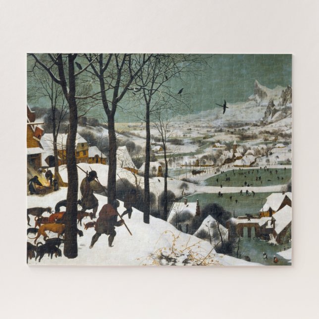 The Hunters in the Snow, Pieter Bruegel Puzzle (Horizontal)
