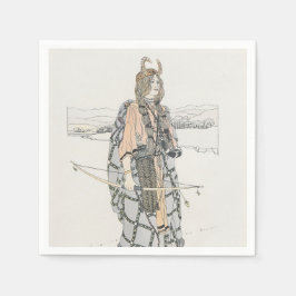 The Huntress (von Ann Macbeth) Serviette