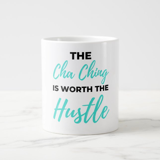 The Hustle 2 Jumbo-Tasse (Vorderseite)