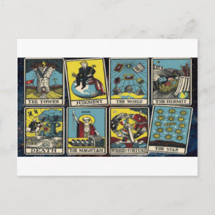 THE ILLUMINATI CARD GAME POSTKARTE