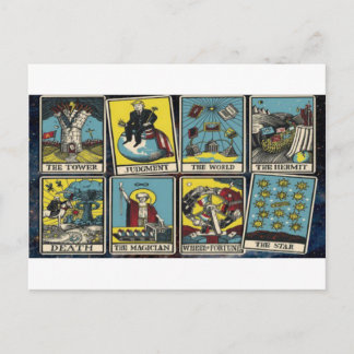 THE ILLUMINATI CARD GAME POSTKARTE