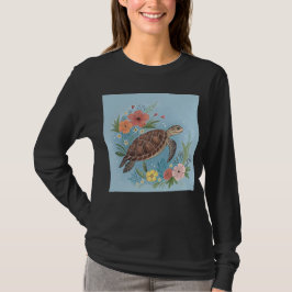 The illustration of a sea turtle T-Shirt