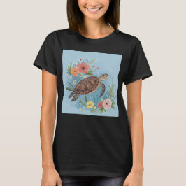 The illustration of a sea turtle T-Shirt