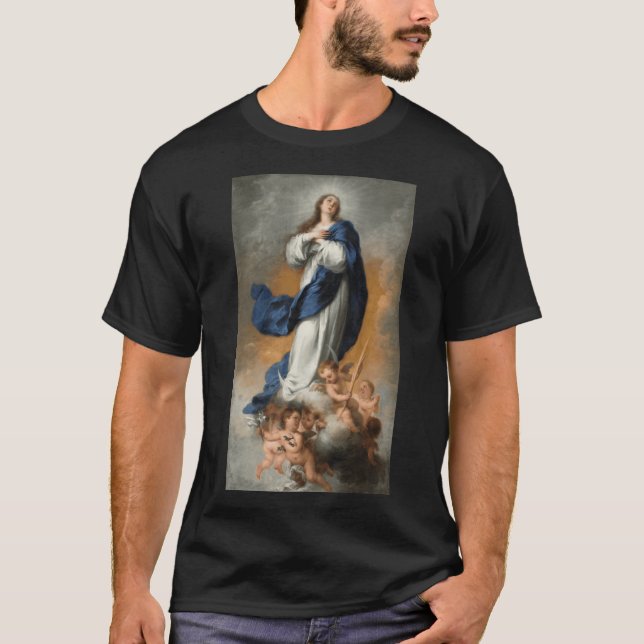 The Immaculate Conception Murillo catholic gifts T-Shirt (Vorderseite)