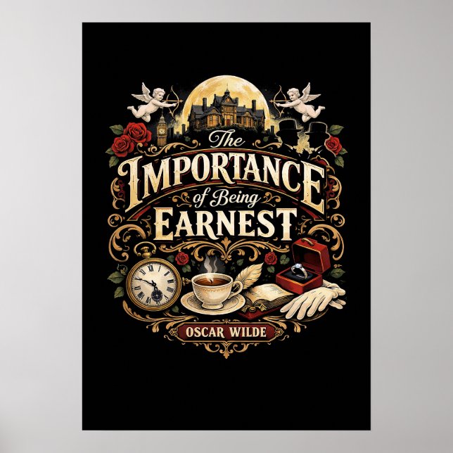 The Importance of Being Earnest Poster (Vorne)
