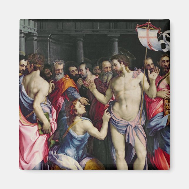 The Incredulity of St. Thomas, c.1547 Magnet (Vorne)