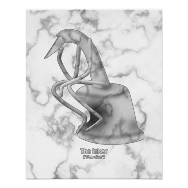 The Inker ("Pen-sive") - Poster (Vorderseite)