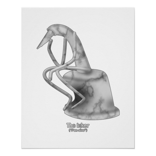 The Inker ("Pen-sive") - Poster (Vorderseite)
