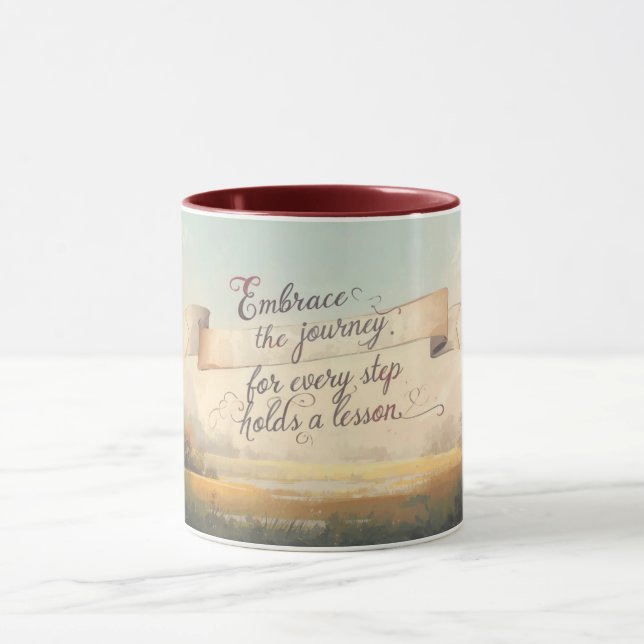The Inspirational Quote mug Tasse (Zentrum)