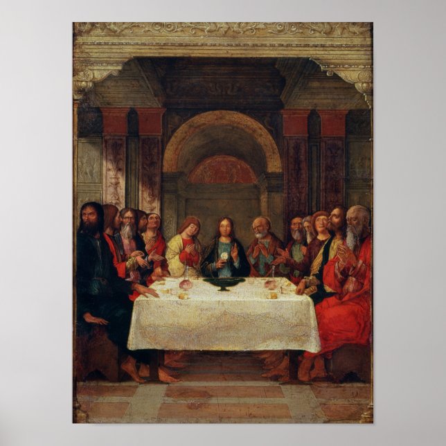 The Institution of the Eucharist, c.1490 Poster (Vorne)