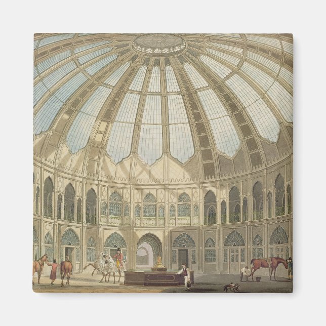 The Interior of the Stability, from 'Views of The  Magnet (Vorne)