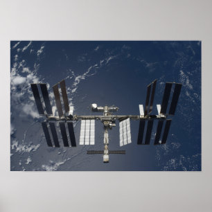 The International Space Station 4 Poster