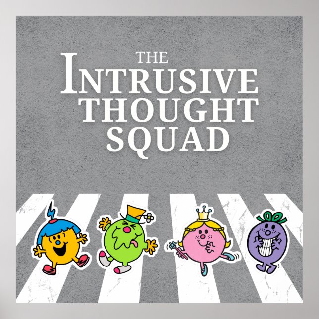 The Intrusive Thought Squad Poster (Vorne)