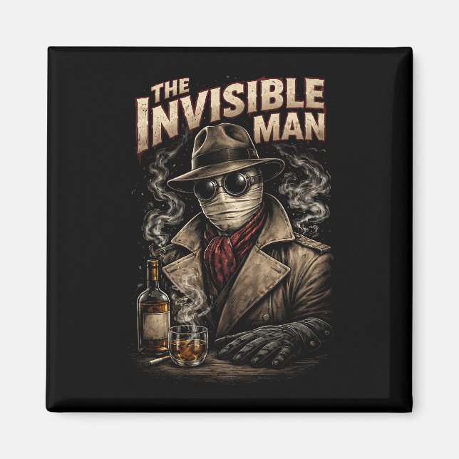 The Invisible Man Magnet (Vorne)