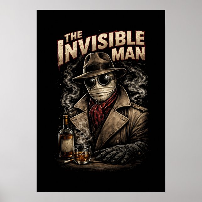 The Invisible Man Poster (Vorne)