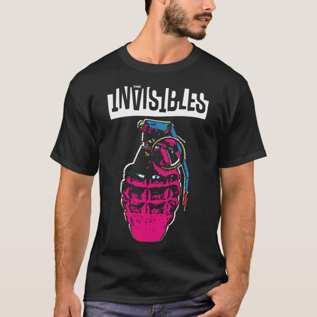 The Invisibles Grenade vintage funny T-Shirt (Vorderseite)