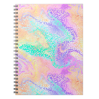 The Iridescent Leopard Series Design 3 Notizblock