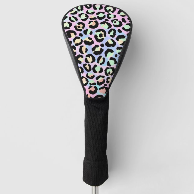 The Iridescent Leopard Series Design 5 Golf Headcover (Vorderseite)