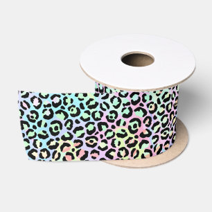 The Iridescent Leopard Series Design 5 Satinband