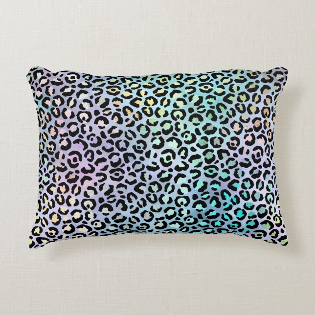 The Iridescent Leopard Series Design 8 Dekokissen (Vorderseite)