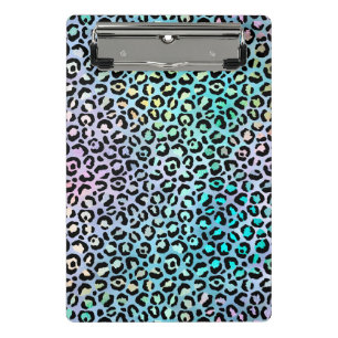 The Iridescent Leopard Series Design 8 Mini Klemmbrett