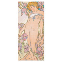The Iris (1897) von Alphonse Mucha Lesezeichen