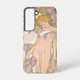 The Iris (1897) von Alphonse Mucha Samsung Galaxy Hülle
