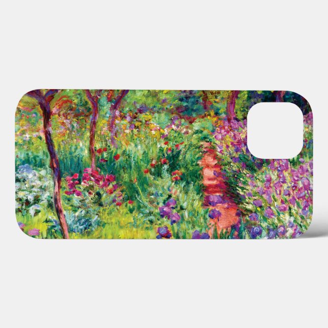 The Iris Garden von Claude Monet Case-Mate iPhone  Hülle (Rückseite (Horizontal))
