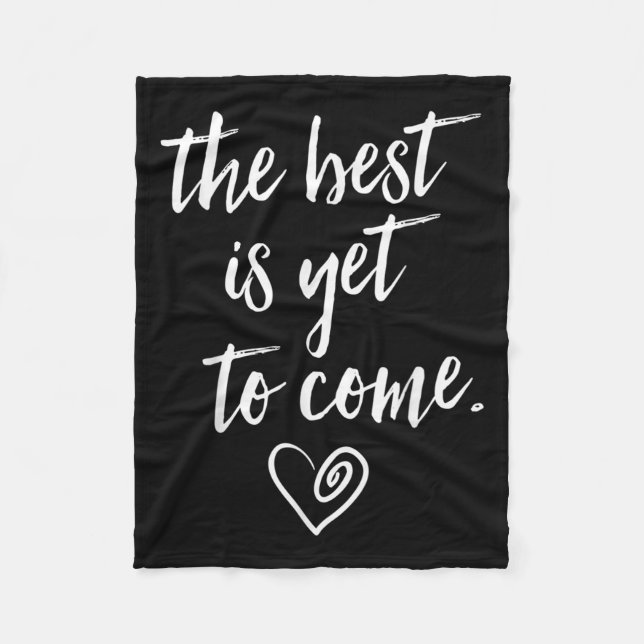 The Is Yet To Come  Fleecedecke (Vorderseite)