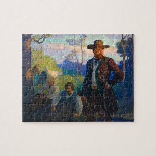 The James Brothers in Missouri von N. C. Wyeth Puzzle