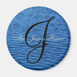 The James River [rund] Magnet