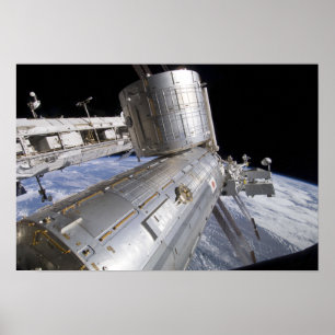 The Japanese Experiment Module Kibo laboratory Poster