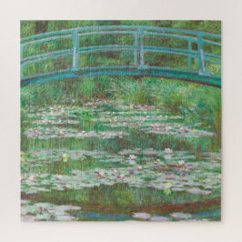 "THE JAPANESE FOOTBRIDGE" BY CLAUDE MONET PUZZLE