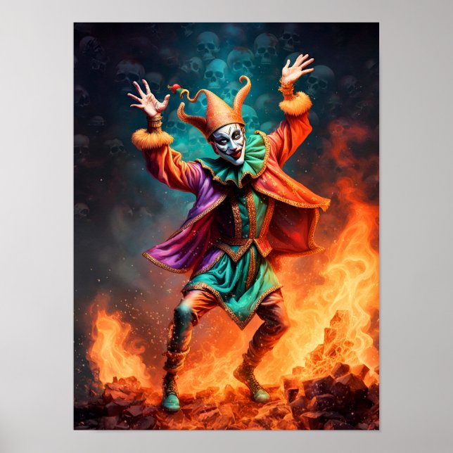 The Jester - 12 x 16 Poster (Vorne)