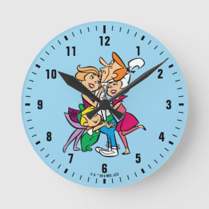 The Jetsons   The Family Runde Wanduhr