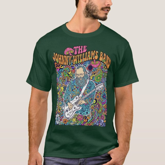The Johnny Williams Band Hippie Shirt (Vorderseite)