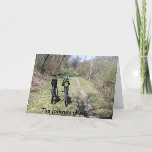 The Journey Ahead greeting card Karte