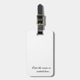 The Journey Tag – Personalized Custom Luggage Tag Gepäckanhänger