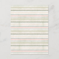 The Joy of White Watercolor Stripes Pattern
