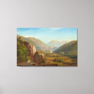 The Juniata River, Pennsylvania by Thomas Moran Leinwanddruck