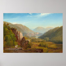 The Juniata - Thomas Moran Fine Art Poster
