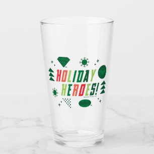 The Justice League Holiday Heroes Graphic Glas
