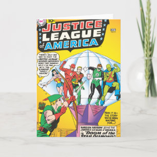The Justice League of America Ausgabe #4 - May Karte