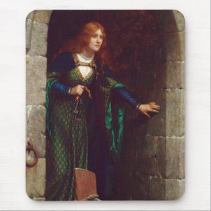 The Keys, c. 1909, von Edmund Blair Leighton Mousepad