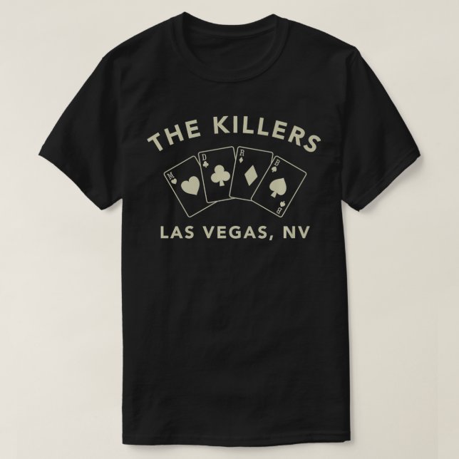 The Killers Official Ace Initials OffWhite Premium T-Shirt (Design vorne)