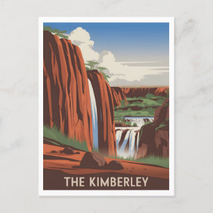 The Kimberley Australia Vintage Postkarte